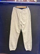 Calça Moletom Supreme Satin Appliqué Heather Grey - Pronta Entrega