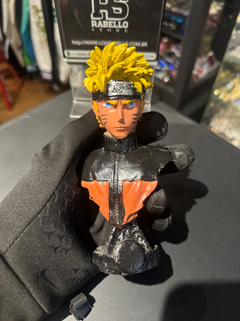 Boneco de Resina Naruto Shippuden Busto Naruto Resina - Pronta Entrega