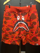 Short Bape Shark Red Camo - Pronta Entrega