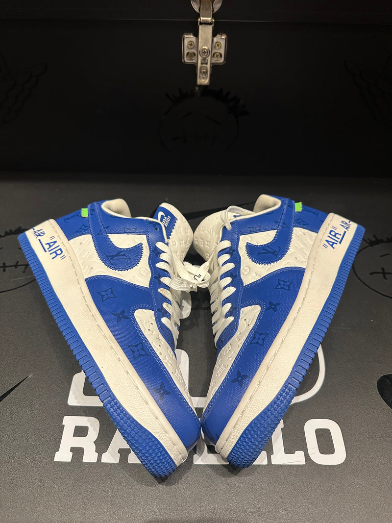 Tênis Nike Air Force 1 Low X Louis Vuitton Blue - Pronta Entrega
