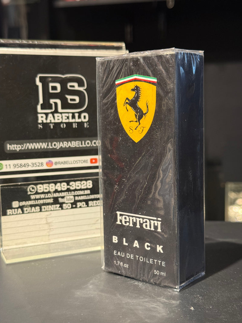 Perfume Ferrari Black 50 ML Importado Contratipo - Pronta Entrega