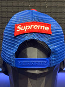Boné Supreme x Vanson Leathers Spider-Man Mesh Back 6-Panel Red - Pronta Entrega