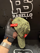 Boné Supreme Washed Chino Twill Camp Snake Verde - Pronta Entrega