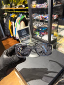 Óculos Prada Eyewear Cinza Lente Transparente  - Pronta Entrega