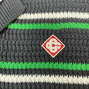 Conjunto Casablanca Crochê Preto e Verde