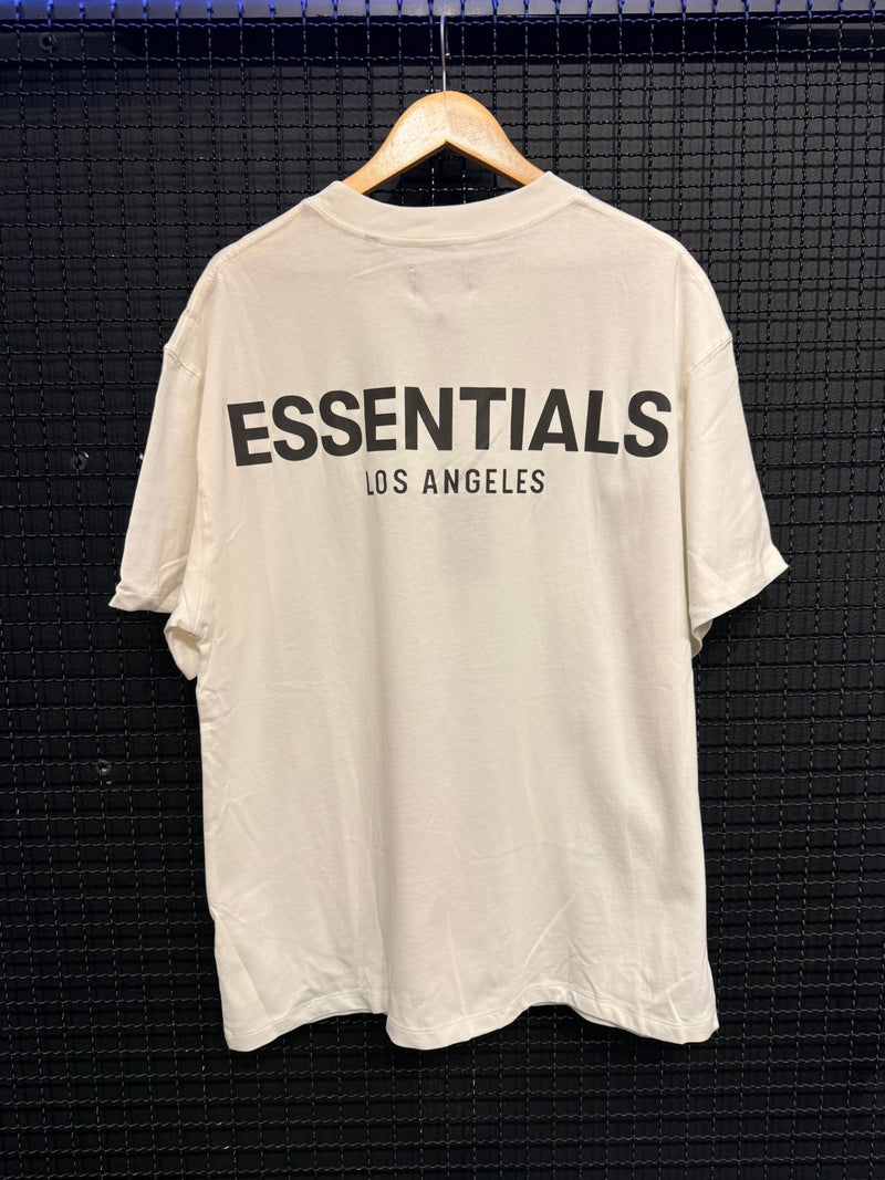 Camiseta Essentials Los Angeles White - Pronta Entrega