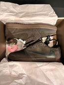 Tênis Nike Air Jordan 1 Low Sp x Travis Scott Velvet Brown - Pronta Entrega