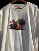 Camiseta Supreme Crash Tee Branca - Pronta