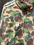 Jaqueta Bape Shark x Adidas Track Hoodie Camo Green - Pronta Entrega