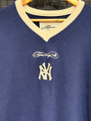 Suéter Reaven x New York Yankees Blue - Pronta Entrega
