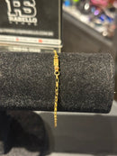 Pulseira Cartier Slim Banhada Fecho Encaixe 25 CM - Pronta Entrega