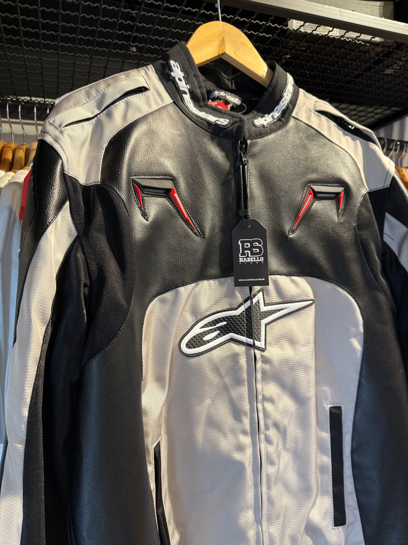 Jaqueta Alpinestars Advance Preta Branca - Pronta Entrega