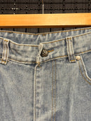 Calça Jeans Chrome Hearts Cruz Pink - Pronta Entrega