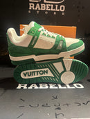 Tênis Louis Vuitton LV Trainer Green - Pronta Entrega