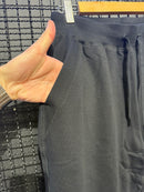 Calça Moletom Nike 2024 Sem Punho Preta - Pronta Entrega