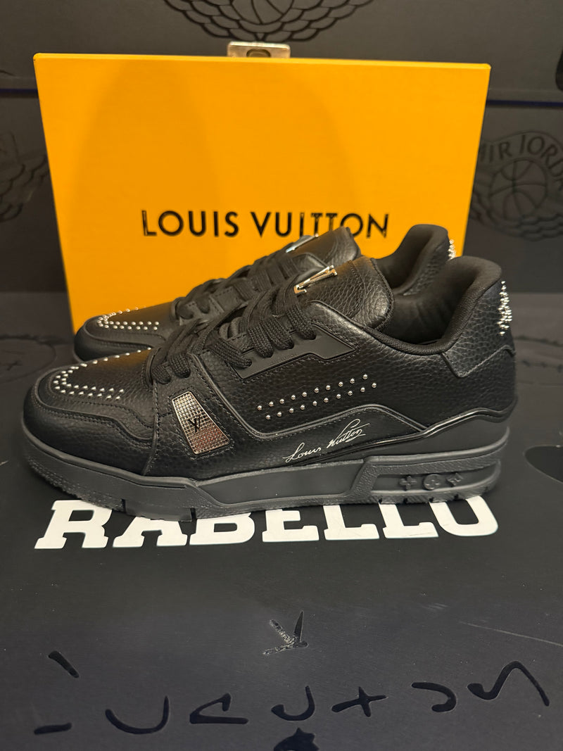 Tênis Louis Vuitton LV Trainer Black  - Pronta Entrega