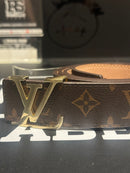 Cinto Louis Vuitton Pyramide Brown Monogram 105 CM  - Pronta Entrega