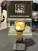 Relógio Casio A963 Fundo Gold - Pronta Entrega