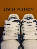 Tênis Louis Vuitton LV Trainer Blue Monogram - Pronta Entrega