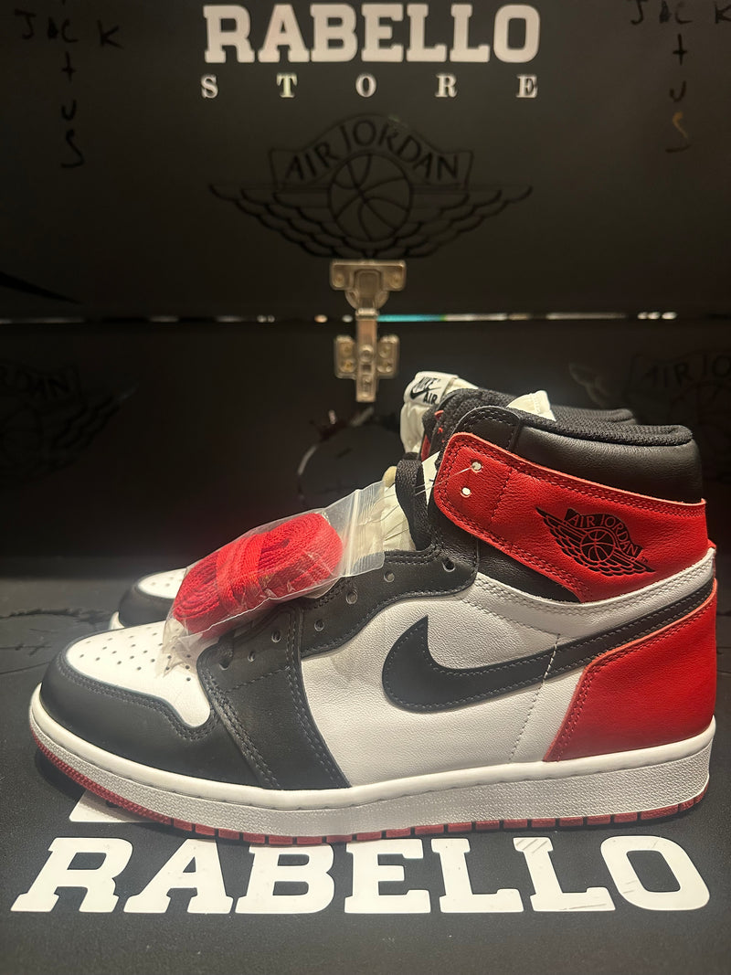 Tênis Nike Air Jordan 1 High Retro Black Toe - Pronta Entrega