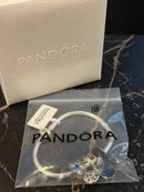 Pulseira Pandora Prata Com Berloques - Pronta Entrega