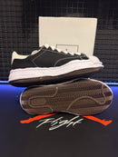 Tênis Maison Mihara Yasuhiro Blakey OG Sole Canvas Low Black - Pronta Entrega