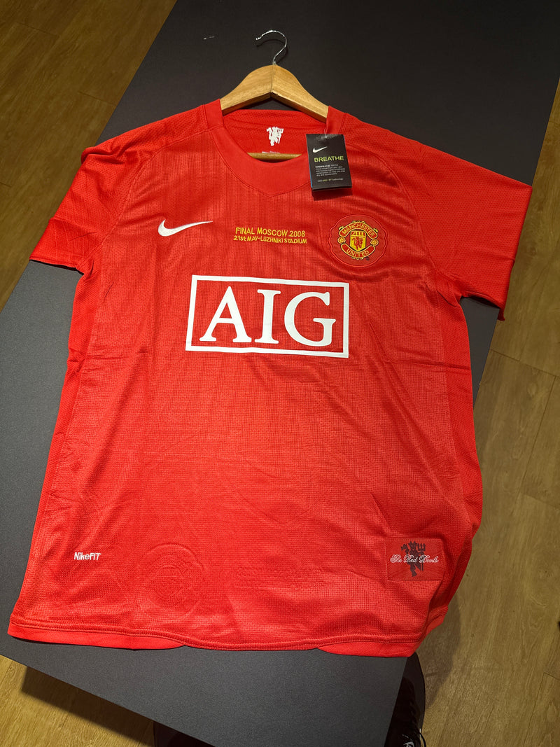 Camisa Vintage Nike Manchester United 07/08 Cristiano Ronaldo