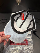 Boné Supreme 5 Panel Washed Canvas Camp Denim Jeans - Pronta Entrega