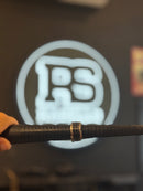 Anel Bvlgari Aço Inoxidável Prata Black - Pronta Entrega
