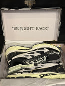 Tênis Off-White Be Right Back Black Lime - Pronta Entrega