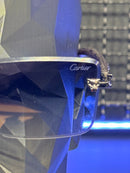 Óculos Cartier 66543XZ Black Lente Fume 2 - Pronta Entrega