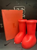 Bota ASTRO BOY MSCHF Big Red Boots - Pronta Entrega