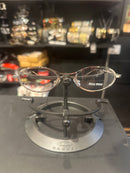 Óculos Miu Miu Redondo Armação Rose Lente Clear - Pronta Entrega