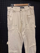 Calça Louis Vuitton Monogram Workwear Denim Carpenter - Pronta Entrega