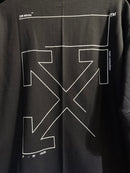 Camiseta OFF WHITE Line Preta - Pronta Entrega