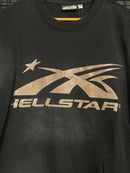 Camiseta Hellstar Classic Glitter Tee Black - Pronta Entrega