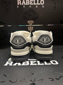 Tênis Louis Vuitton LV Trainer Maxi Black White - Pronta Entrega