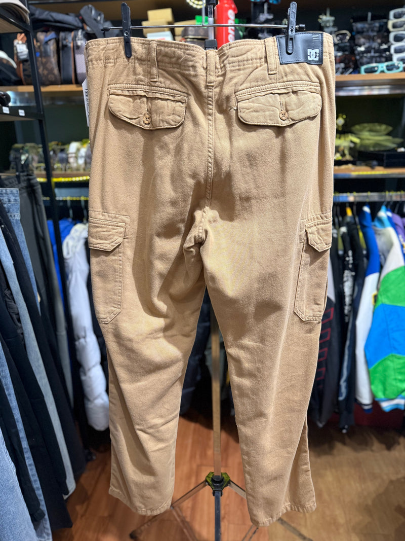 Calça DC Shoes Cargo Sarja Bege - Pronta Entrega