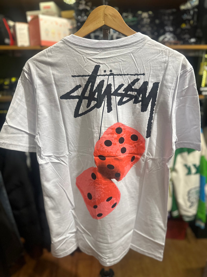 Camisa Stussy Dados Branca - Pronta Entrega