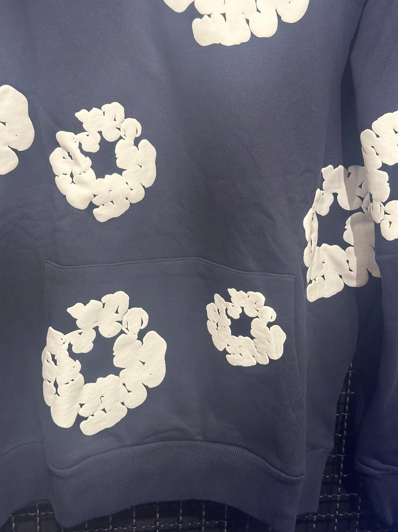 Moletom Denim Tears Azul Escuro - Pronta Entrega