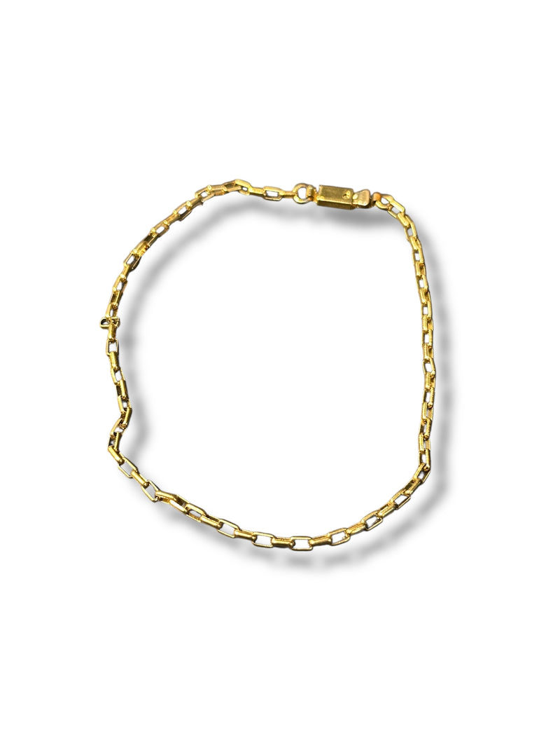 Pulseira Cartier Slim Banhada Fecho Encaixe 25 CM - Pronta Entrega