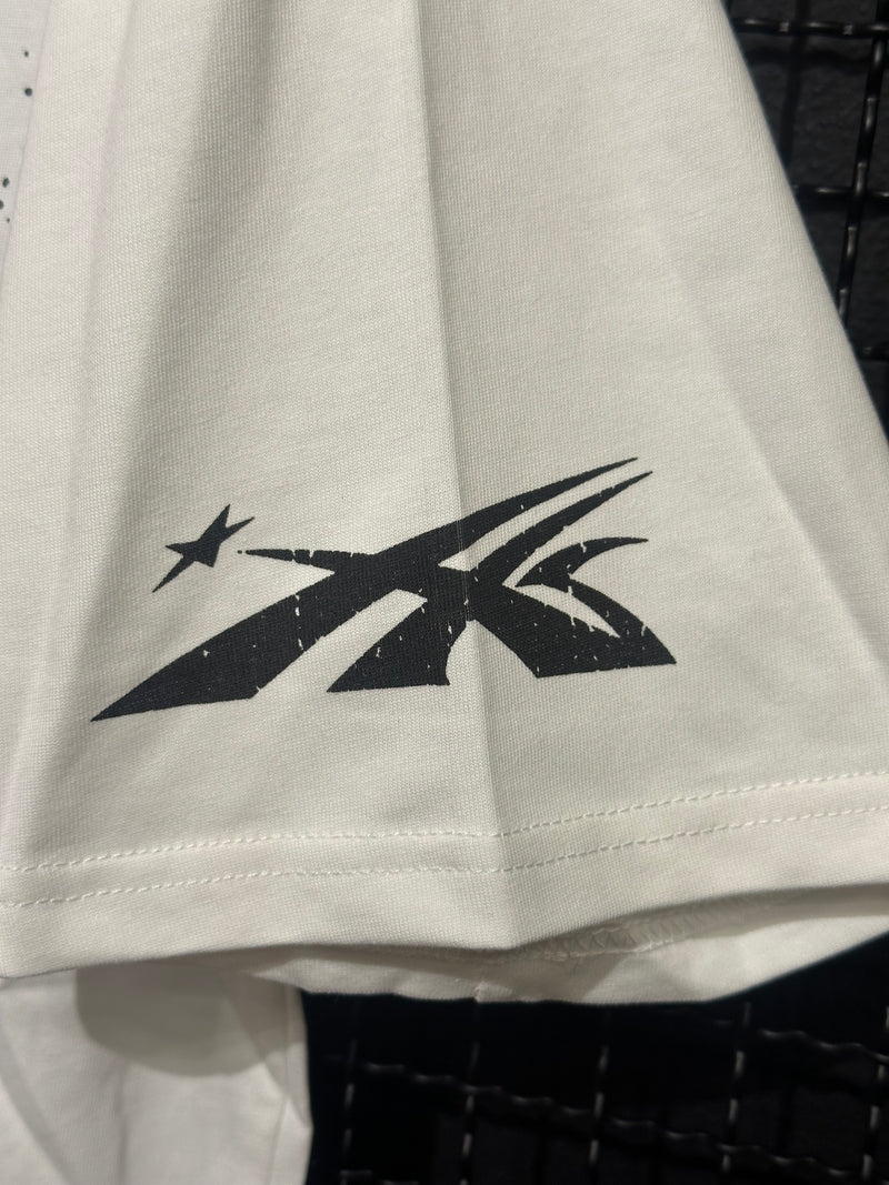 Camiseta Hellstar Thorn Glitter White - Pronta Entrega