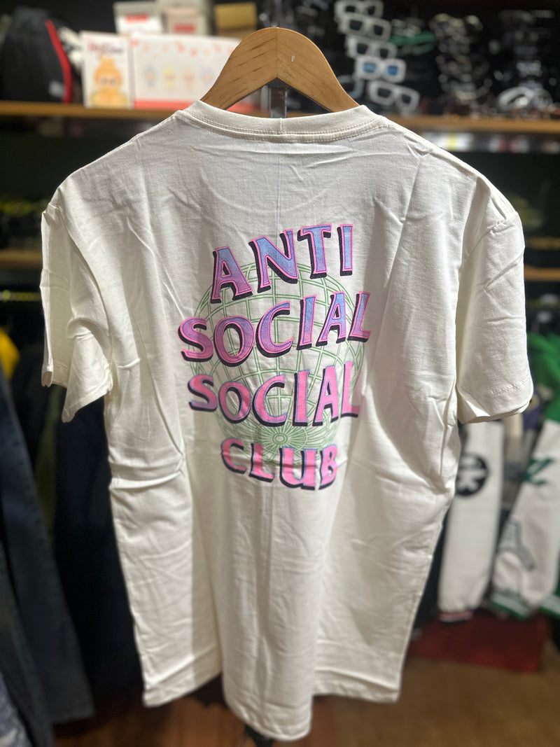 Camisa Anti Social Social Club Off White World - Pronta Entrega