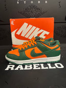 Tênis Nike Dunk Low Miami Hurricanes - Pronta Entrega