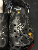 Crocs BAPE Classic Black - Pronta Entrega