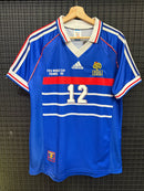 Camisa Retrô Seleção Francesa World Cup 1998 Henry