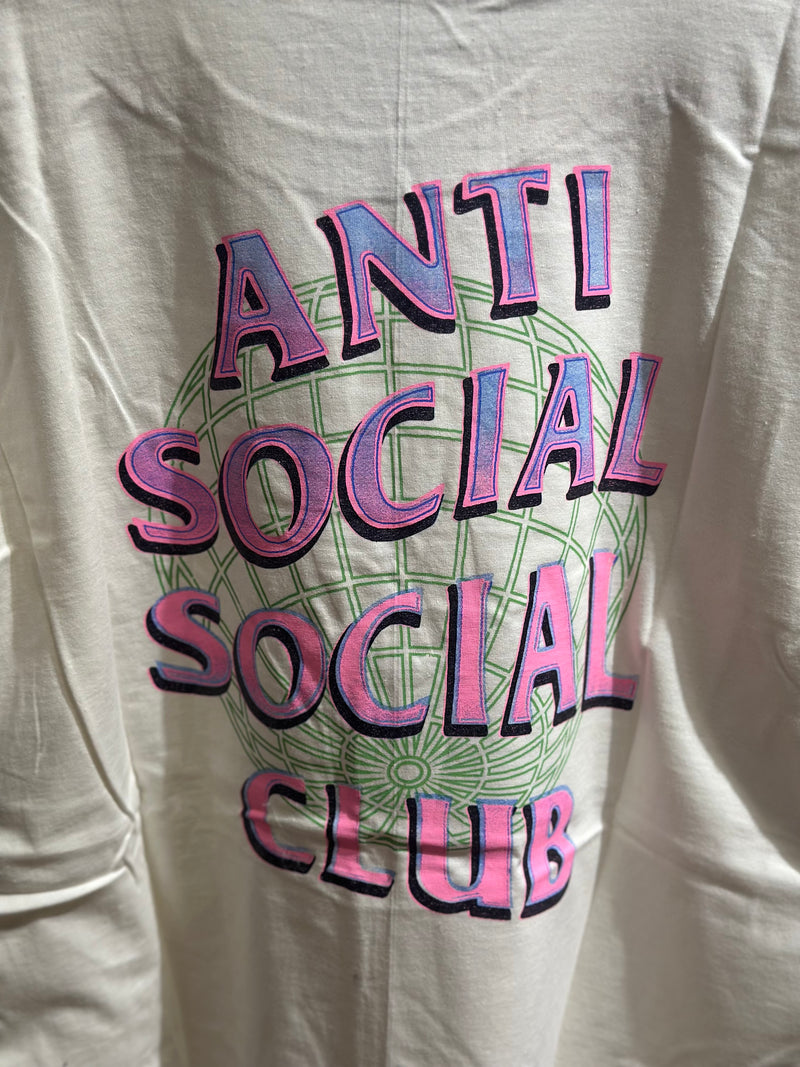Camisa Anti Social Social Club Off White World - Pronta Entrega