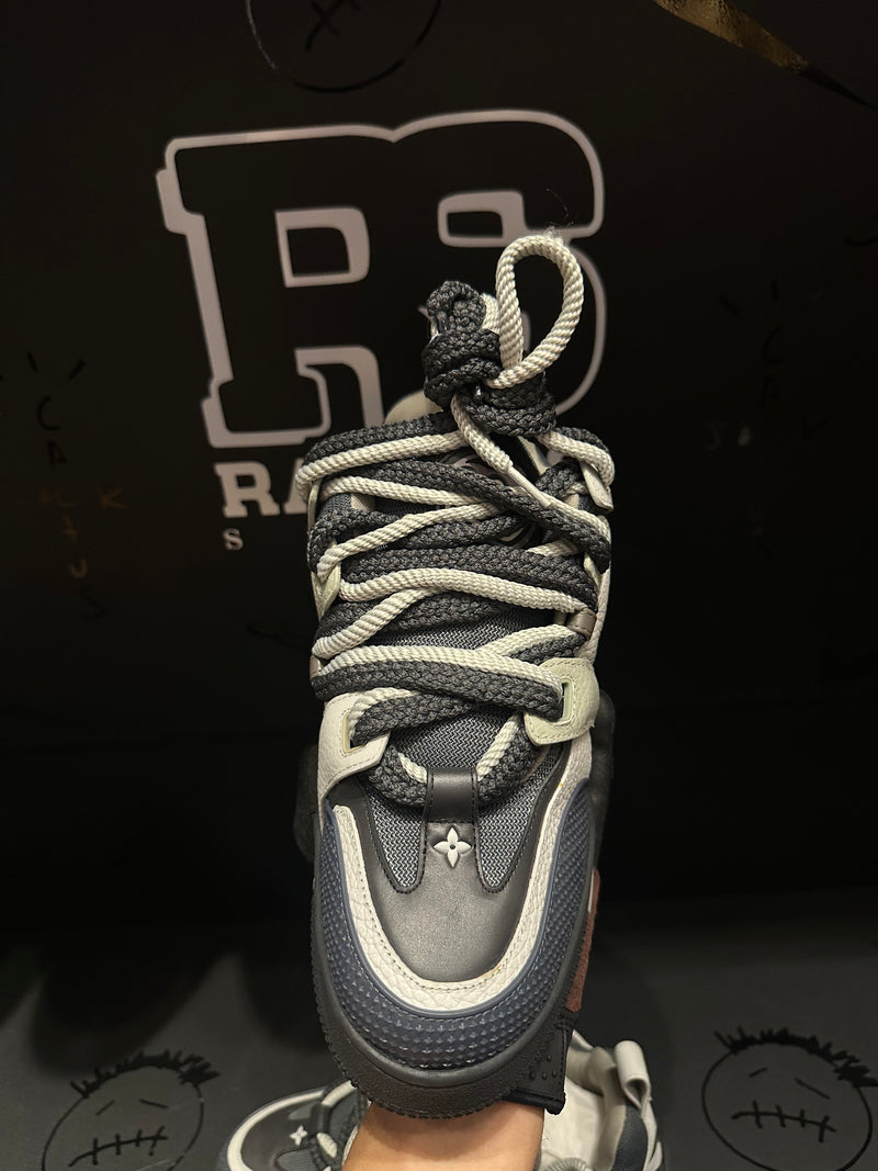 Tênis Louis Vuitton LV Trainer Skate Gray - Pronta Entrega