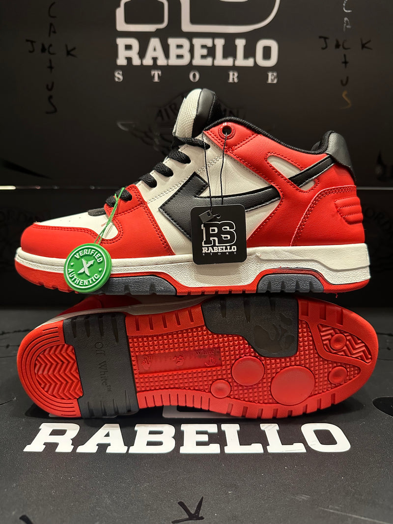 Tênis Off-White Out of Office Red - Pronta Entrega