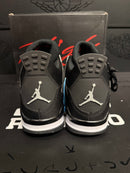 Tênis Air Jordan 4 Black Canvas - Pronta Entrega